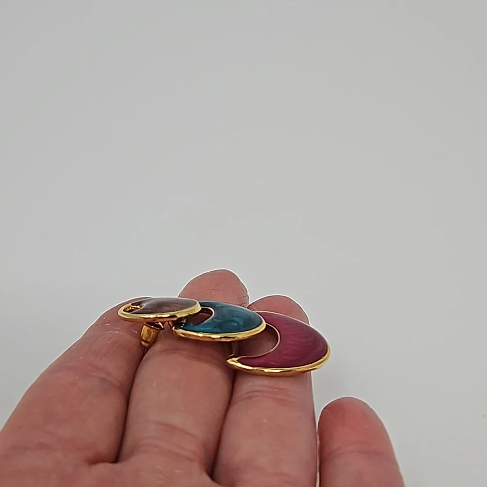 Vintage swirl enamel